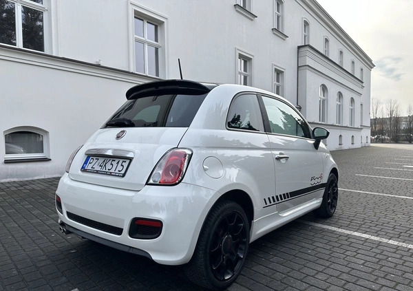 Fiat 500 cena 29900 przebieg: 135000, rok produkcji 2013 z Poznań małe 631